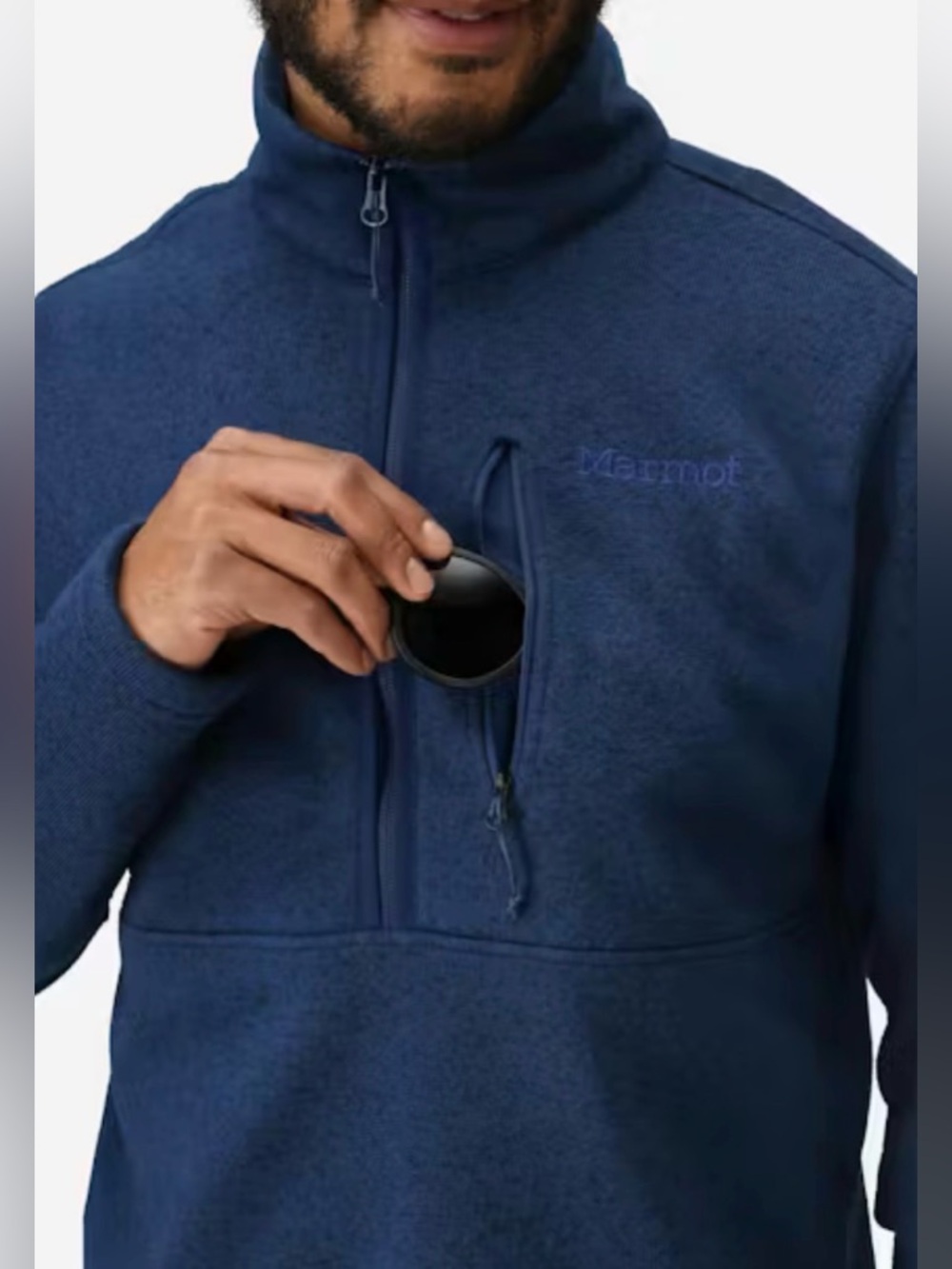 Marmot Men’s Drop Line Sweater Fleece Half-Zip